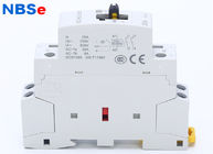 Din Rail Normally Open Electrical Magnetic Contactor With Manual Handle