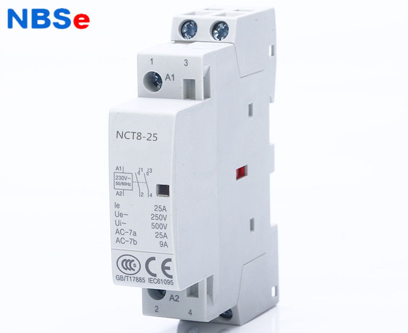 General AC Magnetic Contactor , Modular Magnetic Contactor 24V 25A Easy Install